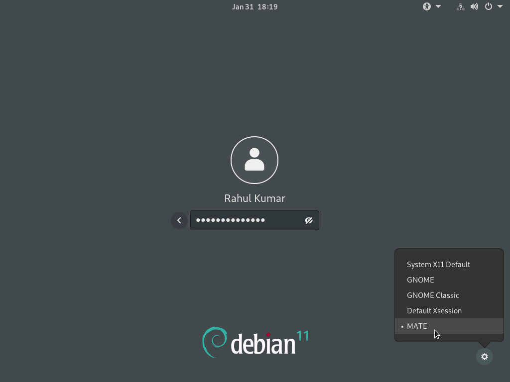 Installing Mate Desktop di Debian