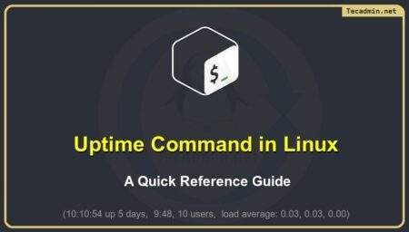 Uptime Command in Linux