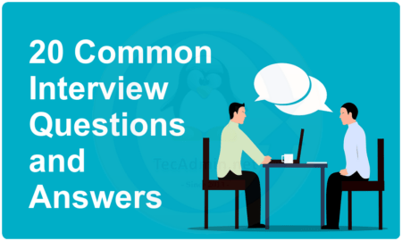 Common Job Interview Questions and Answers