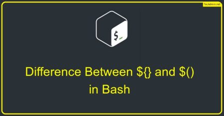 What is the Difference Between ${} and $() in Bash