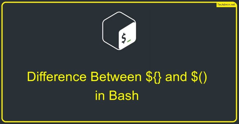 A Comprehensive Guide To Process Substitution In Bash – TecAdmin