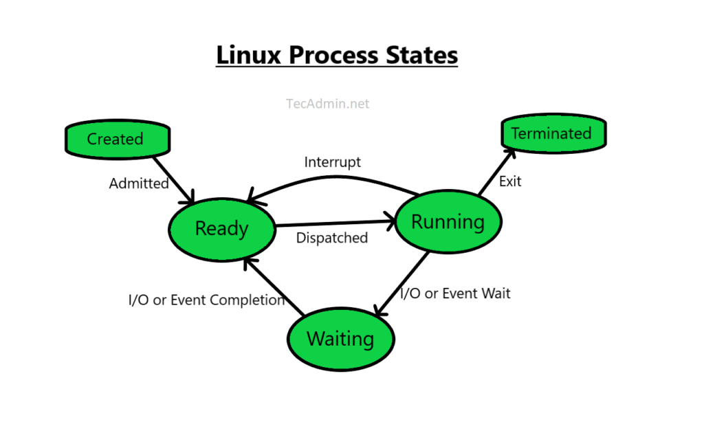 Linux Process States