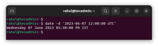 converting-utc-date-and-time-to-local-time-in-linux-tecadmin