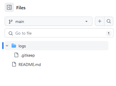 Creating Empty Directory on Github
