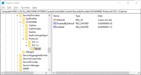 Enabling TLS 1.3 on Windows Server: A Step-by-Step Guide