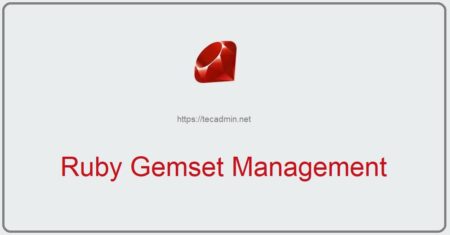 Managing Gemset's in Ruby