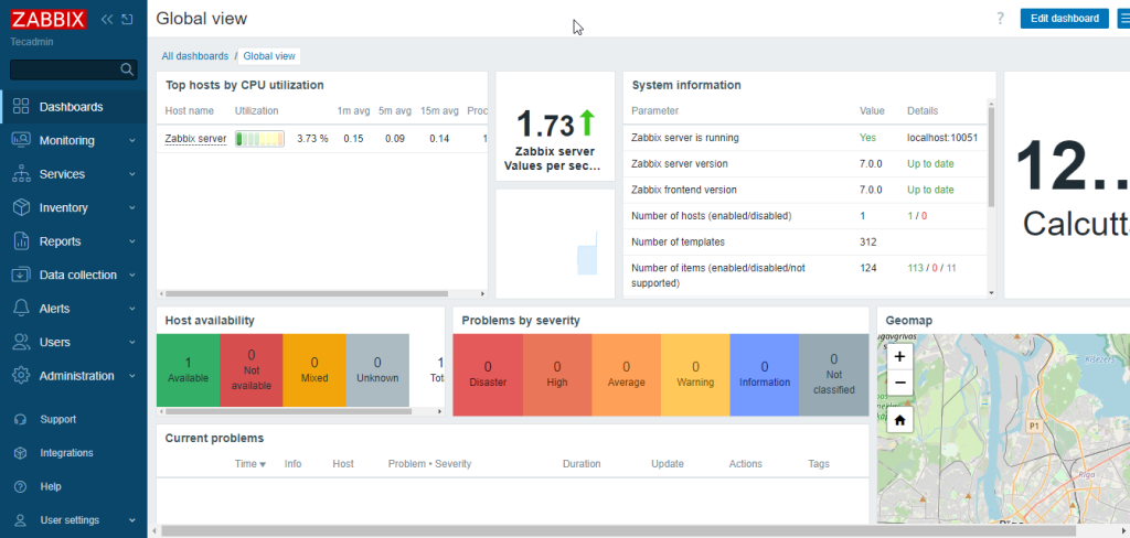 Installing Zabbix Server on Ubuntu 24.04