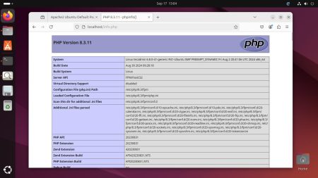 Installing Apache + PHP-FPM on Ubuntu 24.04