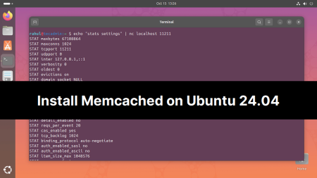 Installing Memcached on Ubuntu 24.04