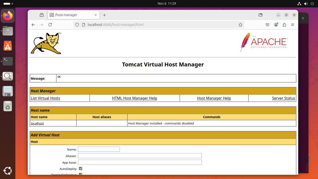 Install and Configure Tomcat on Ubuntu 24.04