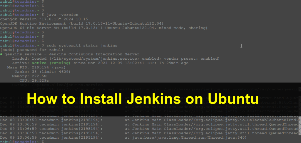 How to Install Jenkins on Ubuntu