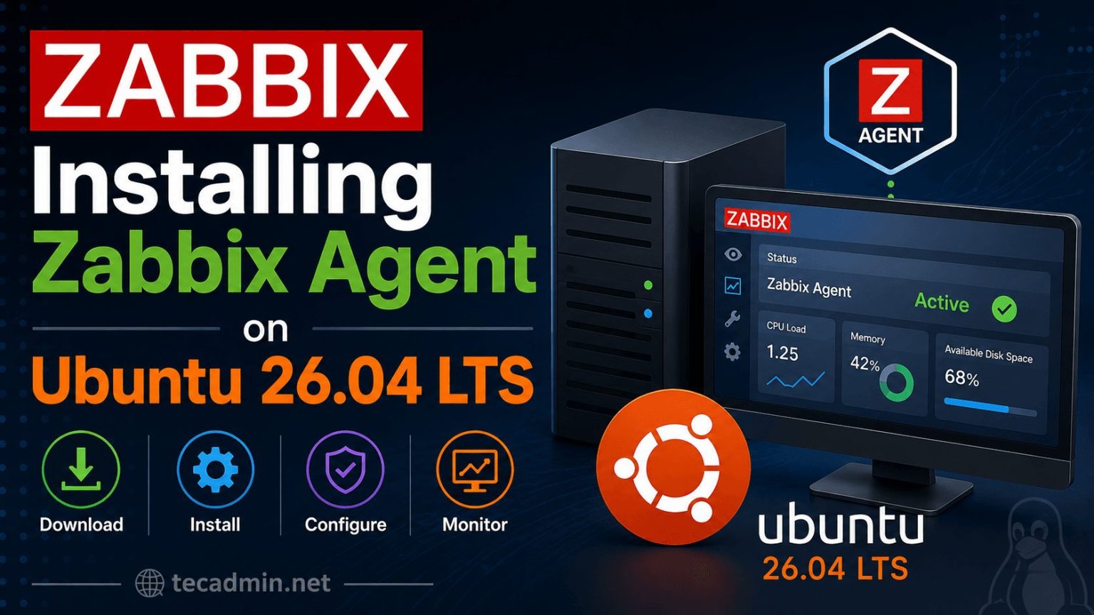 How to Install Zabbix Agent on Ubuntu 26.04 Installing Zabbix Agent on Ubuntu 26.04